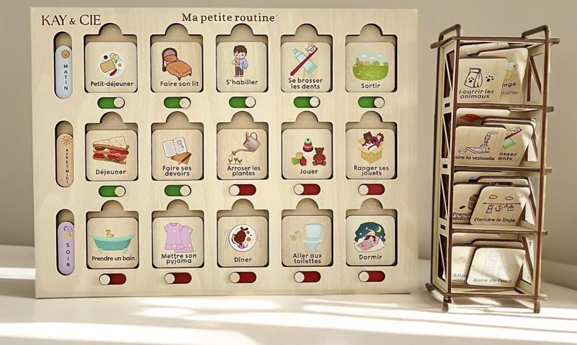 Tableau de routine enfant