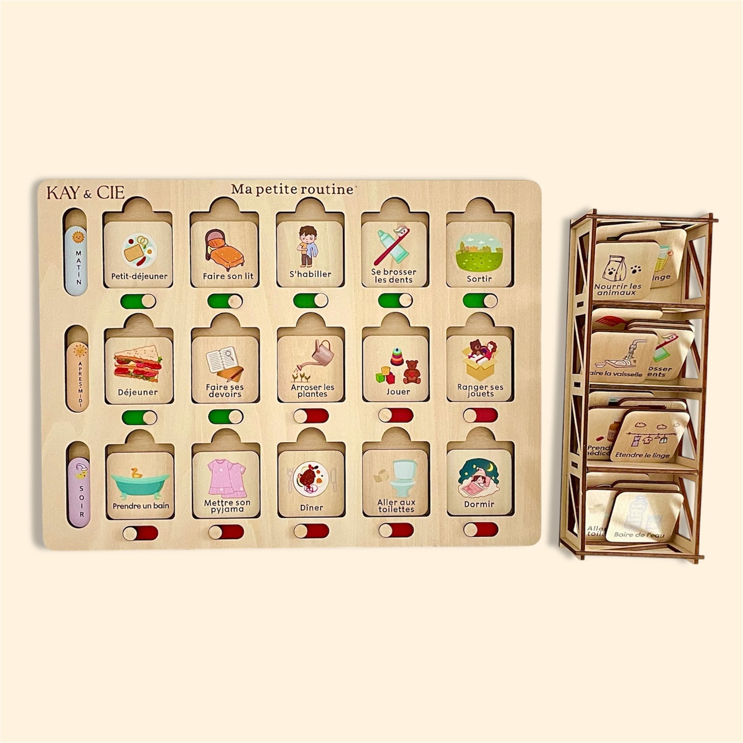 Tableau de routine enfant