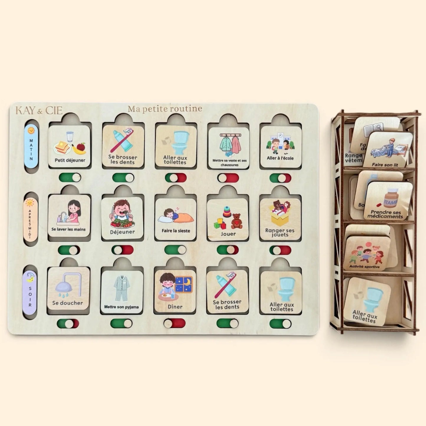 Tableau de routine enfant My Store